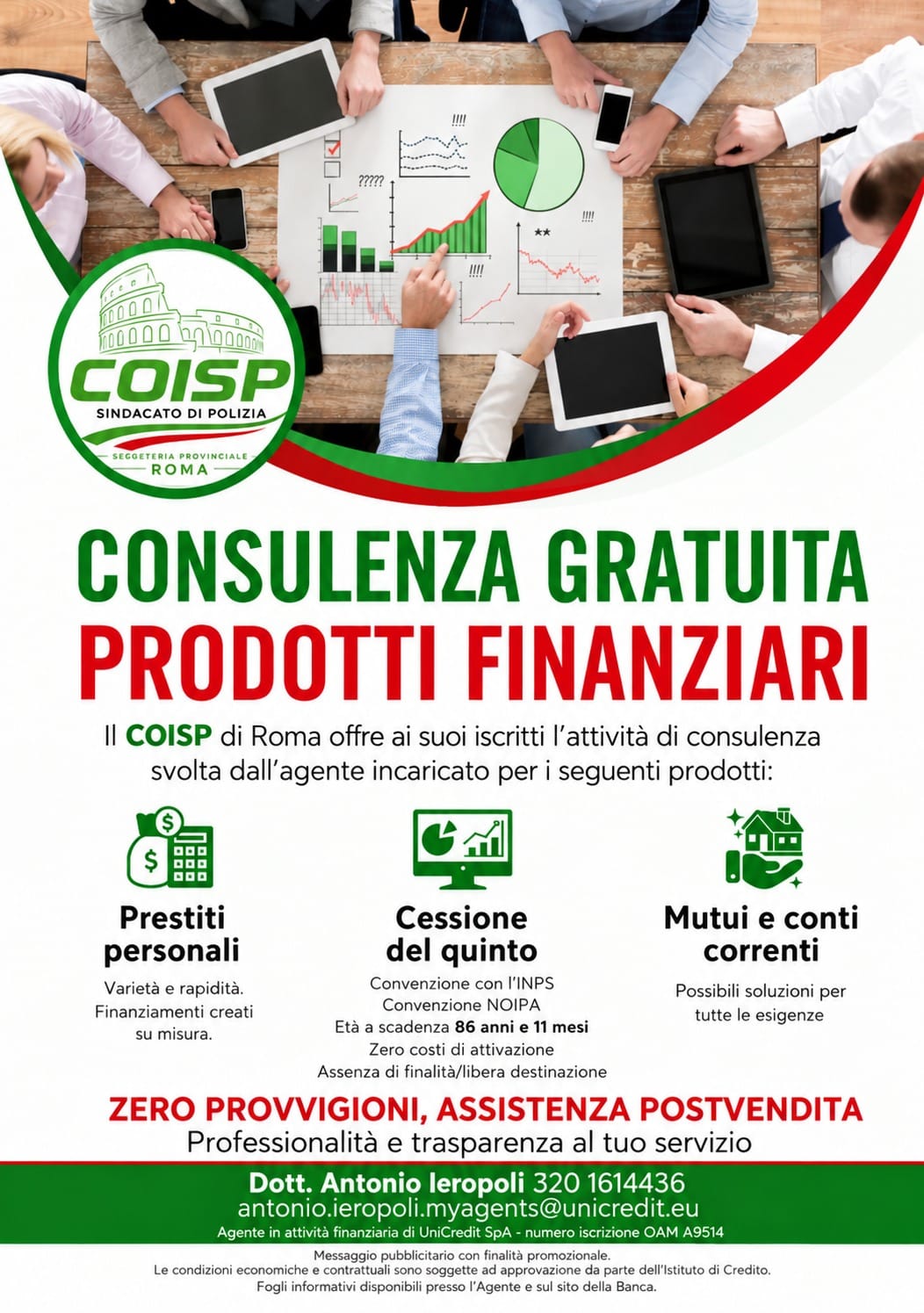 Consulenza finanziaria gratuita Ieropoli
