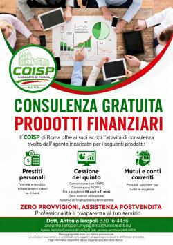 Consulenza gratuita  prodotti finanziari