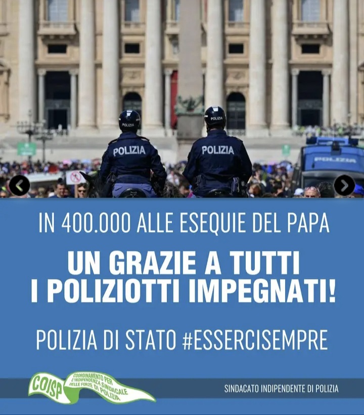 In 400.000 alle esequie del Papa