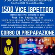 INFO Corso di preparazione per 1500 Vice Ispettori