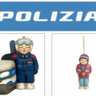 Statuina in ceramica edizione 2025  THUN - POLIZIA DI STATO
